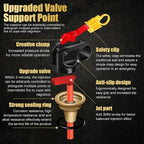 Portable Fire Extinguisher | 4-in-1 Small Fire Extinguisher for Home, Garage, Kitchen, Car | For Electric, Textile and Grease Fires | Non-Toxic, Easy Clean | Wall Mount Incl (1 pack)