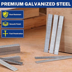 WORKPRO 5/8'' 18 Gauge Brad Nails, 6000 Count Finishing Nails, Universal Brad Nail Gun Nails for Pneumatic & Electric Brad Nailers