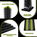 48" W Garage Shelving Heavy Duty, 2000 Lbs Loads Garage Storage Shelves Heavy Duty, Metal Shelving Units and Storage Racks, Industrial Utility Shelf,48" Wx16 Dx63 H, Black