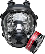 RANKSING Reusable Respirator Full Gas Mask Full 6800 with Filters for Dust, Asbestos, Chemicals while Painting, Spraying