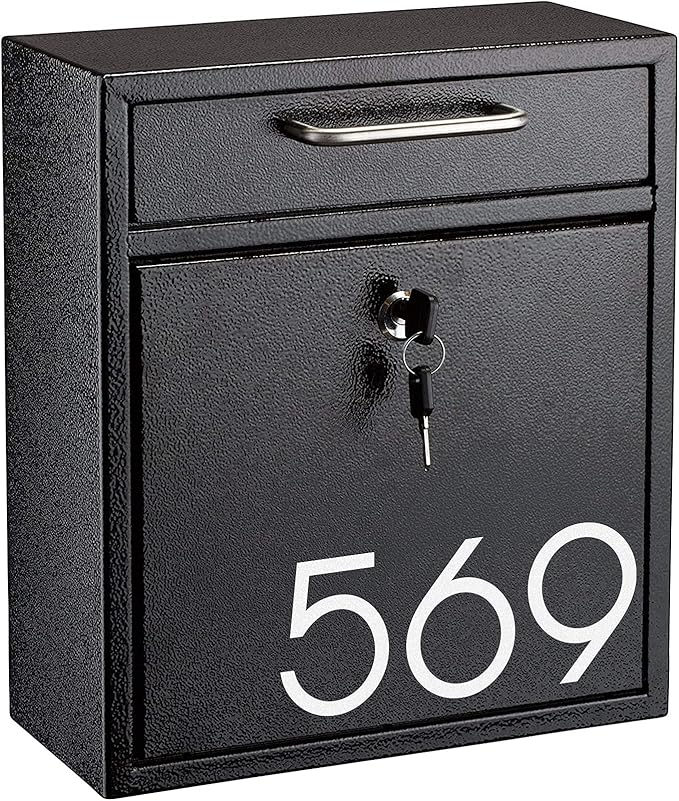 4 inch Reflective Mailbox Numbers Sticker (0-9, 5 Sets) Modern Number Vinyl Waterproof Number Self Adhesive Sticker for Signs, Door, Cars, Trucks, Home, Business, Address Number (4 inch)