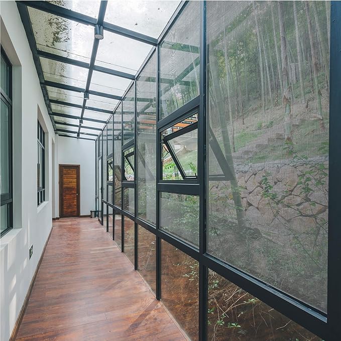 Window Screen Mesh for House Windows Screen Replacement Durable Fiberglass Mesh Screen Roll Adjustable 36"x100’ Door Repair Kit Easy to Install Suitable for Windows, Doors and Porches