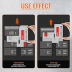 Generator Interlock Kit Compatible with Siemens or Murray 150 amp or 200 amp Main Breaker Panel, 7/8-1 1/4 Inch Spacing Between Main and Branch Breaker