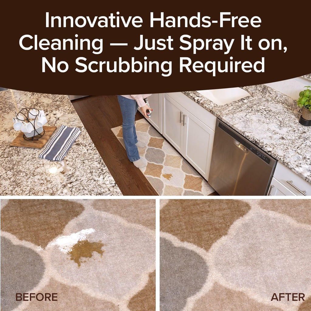 Bull Shot MAX Strength Carpet Spot & Stain Remover by Horsepower, AS SEEN ON TV, Made In US, Just Point & Spray, Stain-Lifting Foam Action, Pet Stains & Odors, Coffee, Wine, New & Old Stains & More