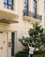 20 Foot High Reach 5-to-12 Foot Long Duster for High Ceilings Fan Cleaner with Sturdy Lightweight Extension Pole