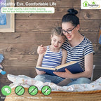 Depuley LED Light Bulbs E26: Chandelier Lights Bulbs 6W Equivalent 60W - Edison Vintage Bulbs Daylight 5000K ST58 Clear Glass Bulb 800 LM 80+CRI Non-Dimmable 24-Pack