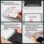 JOYMOOP Flat Mop Pad, Microfiber Mop Pad, Squeeze Mop Pads Replacement, 13" Refill 1 Pack - Grey