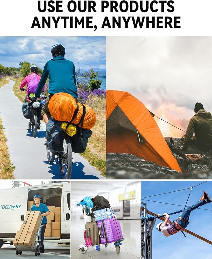 21'' Rubber Bungee Cords Heavy Duty Outdoor with 37.8" Max Stretch & Over 176 lbs Load, 100% EPDM Black Bungee Straps with Crimped S Hooks for Cargo, Tarps, Truck, Motorcycle, Weatherproof (30 Pack)