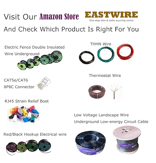 18/8 100ft Thermostat Wire, Solid Copper Wire, 18 Gauge 10 Conductors, ETL Listed CL2 Power Limited Circuit Cable for Indoor/Outdoor Low Voltage Applications Use,Brown