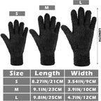 Patelai 3 Pairs Microfiber Plant Dusting Gloves Leaf Cleaning Gloves for Indoor Plants, Blinds, Furniture, House(Medium,Black)