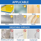 QDiShi 50PCS EVA Double Sided Adhesive Pads Pre-Cut Foam Tape 3x5cm Heavy Duty Mounting Tape Black Super-Sticky Pad Waterproof Self Adhesive Pad for Home Décor & DIY Art Crafts