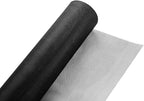 Fiberglass Window Screen Roll 84" x 100' Continuous Roll UV Protection Install and Repair Door and Window Screen(84" x 100', Black)
