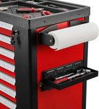 Mayouko Magnetic Toolbox Shelf, Tray and Holder, 4-Piece Magnetic Toolbox Tray Set Tool Box Cabinet Side Shelf Storage, Workshop