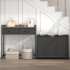 Laundry Hamper Laundry Basket with 3 Section Pull-Out Rolling Bags, Laundry Sorter for Organization and Storage with 2 Pull-Out Drawers for Laundry Room, Bathroom, Bedroom Use (Rustic Brown)