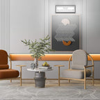 Ralbay Modern LED Vanity Light 2 Light Acrylic Stainless Steel for Bathroom Vanity Lighting Fixtures Cool White 6000K