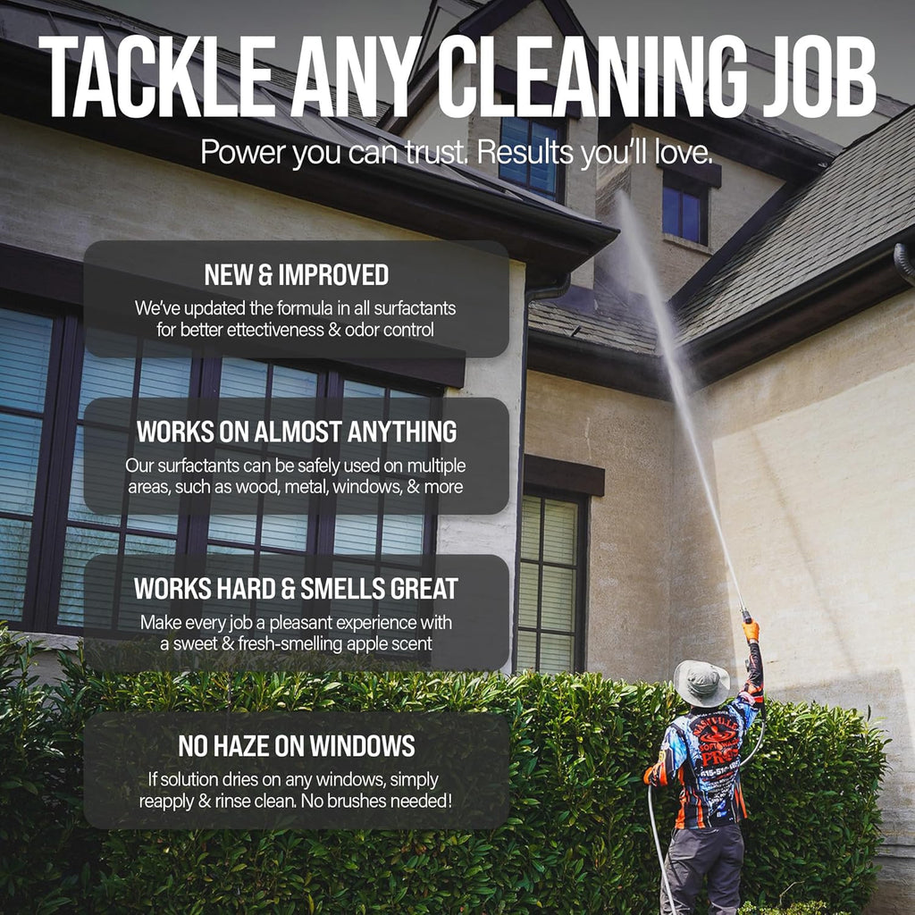 Southeast Softwash Southern Twang | Soft Wash Surfactant - Apple Scented 1 Gallon Jug