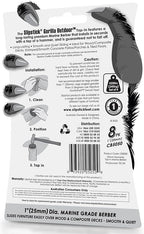 Gorilla Outdoor 1 inch Furniture Feet Floor Protectors/Weatherproof Berber Glides (Set of 8) Hammer On Furniture Pads for Outdoor & Indoor Use