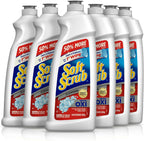 Soft Scrub Multi-Purpose Kitchen and Bathroom Cleanser with Oxi, 36 Ounce (Pack of 6)