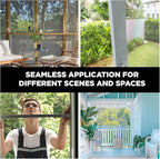 DOCA 36 in x 100 ft Window Screen Mesh - Window Screen Replacement, Fiberglass Mesh Roll for Window, Patio Screen, Porch Screen, or Door - Charcoal