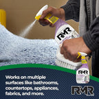 RMR All Natural All-Purpose Cleaner - Non-Toxic, Rinse-Free Multipurpose Cleaning Supplies, Biodegradable 30-Ounce Spray, Modern Botanical Scent