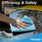 Shop Towels – 50 Pack Edgeless Microfiber Cleaning Cloths, Lint-Free & Reusable Rags for Car Detailing, Kitchen, Garage, Glass – Ultra Soft Quick Dry Towels, 12"x12"