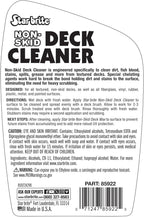 STAR BRITE Non-Skid Deck Cleaner & Protectant Ultimate Boat Deck Wash - Protects Against Future Stains & UV - Ideal for Fiberglass, Vinyl, Plastic, Painted & Metal Surfaces