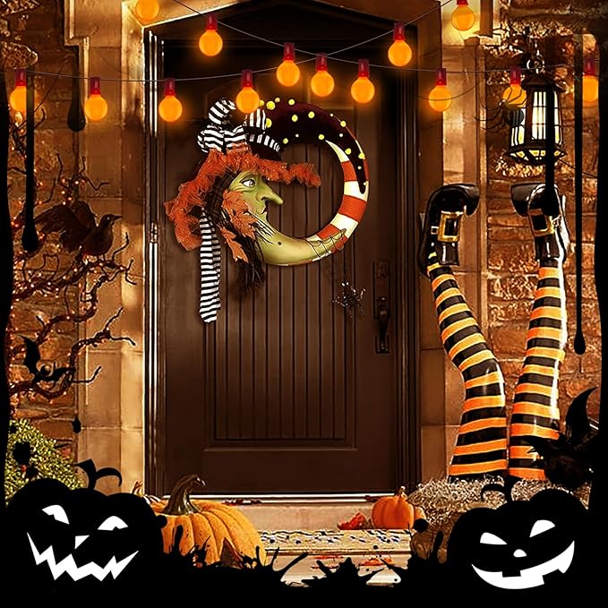 Orange G40 Replacement Bulbs, 25 Pack Halloween G40 Globe Light Bulbs for Indoor Outdoor String Lights, E12/C7 Candelabra Base, 5W Incandescent Night Light Bulbs