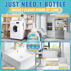 Sugelary Mold Stain Cleaning Gel, 8 fl oz Thick Cleaner for Washing Machine Gasket, Grout, Caulk, Shower, Sink, and Bathroom Surfaces