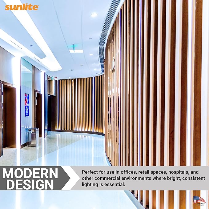 Sunlite CFL Plug-in PLT 4-Pin Triple Tube Light, 32 Watts, 4-Pin GX24q3 Base, 2400 Lumens, 6500K Daylight, 10 Pack