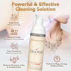 Best Jewelry Cleaner Kit & Silver Polishing Cleaning Kit - Silver and Gold cleaner, Diamond Ring Cleaner & Jewelry Cleaner Solution - Eco-Friendly, Natural, Non-Toxic, Travel Friendly