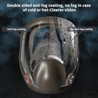 Half & Full Face Respirator Mask with Filters, Gas Masks for Construction Work, Paint, Dust, Spray, Welding, Sanding