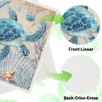 Swedish Dishcloths for Kitchen, Reusable Absorbent Fast Drying Sea Animals Theme Swedish Dish Cloths Gift Set, Washable Cellulose Sponge Cloths Dish Towel for Washing Dishes