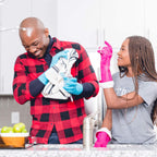 Playtex Living Reuseable Rubber Cleaning Gloves (Large, 72 Pairs), Premium Protection Reusable Household Gloves