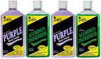 – Purple Metal Polish & Aluminum Deoxidizer Kit, Great for Aluminum, Brass, Copper, Chrome, Silver, Stainless and Gold - 2 Sets