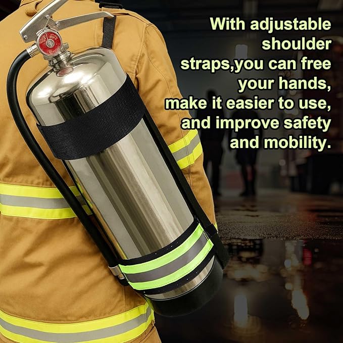 1 Pcs Fire Extinguisher Strap Firefighter Tools Firefighting Equipment Accessories Gear for Firefighter
