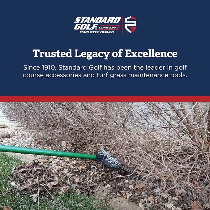 Standard Golf Garden Landscape Rake – 9” & 21" Head Garden Debris Rakes Combo | Elevate Your Outdoor Spaces with Precision and Efficiency | Ideal for Lawn and Garden Maintenance