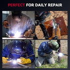 ARCCAPTAIN iControl ARC165 Pro Stick Welder, [APP Control] 165Amp ARC/Lift TIG Welding Machine, Large LED Display, IGBT Inverter 120V/240V MMA Welder with Hot Start, Arc force, and Anti-Stick