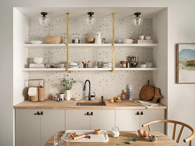 Moen Essie Matte Black MotionSense Wave One-Handle Touchless Kitchen Faucet with Pulldown Sprayer and Soap Dispenser, 87014EWBL