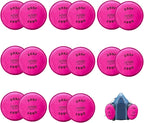 16PCS (8 Pack) 2097 Particulate Filter,Installed on 2097 Filters for Respirator Compatible with 6000 6200 6800 7000 F402 Series