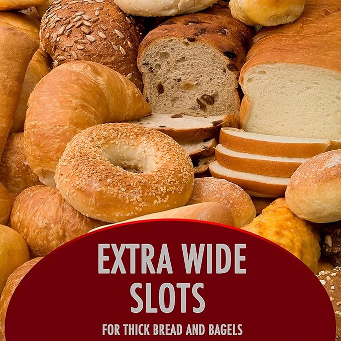 Rae Dunn Retro Rounded Bread Toaster, 2 Slice Stainless Steel Toaster with Removable Crumb Tray, Wide Slot with 6 Browning Levels, Bagel, Defrost and Cancel Options, Sand