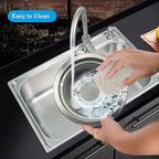 Drip Pan Electric Stove Burner Covers for Whirlpool W10278125 W10196405 W10196406, 4 Pack (3) 6" & (1) 8"