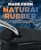 Small Bungee Cords with Hooks 10", Short Elastic EPDM Rubber Straps, 10 Pack Mini Bungee Tie Downs for Bike Accessories, Tool Bags, Car Gear, Wire & Pipe Organization, 180 lbs Load