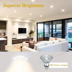 PAR20 39W Halogen Flood Light Bulbs 12PCS, 120V, E26 Medium Base, 2700K Warm White Dimmable for Indoor Spotlight, Range Hood Recessed Light Bulbs