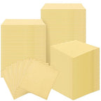 Maxcheck 100 Pcs Sticky Tack Cloth Woodworking Painters Wax and Silicone Free Tack Cloths for Removing Dust Rags Automotive Painting for Automotive, 18 x 36'' (Yellow)