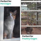 tonchean 98.4 feet x 47.2 inch Windows Screen Mesh Roll Replacement, 304 Stainless Steel Window Screen Mesh for Porch Patio Sliding Door Screening(Black, 20 Mesh)