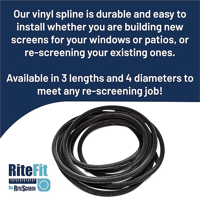 Window Screen Spline (25' x .220")