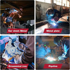 ARCCAPTAIN Stainless Steel Flux Cored Wire E308LFC-O .035-Diameter MIG Welding Wire Stainless Steel Wire with Low Splatter Compatible With Lincoln Miller Forney Harbor MIG Welder 2-Pound