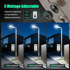 BBESTLED 200W Parking Lot Lights Slip Fitter UL DLC Listed 28000LM IP65 5000K Commercial Area Street LED Shoebox Pole Light 100-277VAC Input Brown, 200W/160W/120W LED Sport Court Light Outdoor