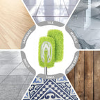 Reusable Mop Pads Refill Compatible with Swiffer Sweeper Mop, Microfiber Wet Mopping Cloths for Floor Cleaning , Ideal for Home Cleaning Washable Floor (6)