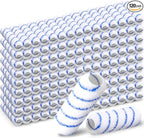 Leumoi 120 Pcs Paint Roller Covers, 1/2 Nap 9" Roller Covers, High Capacity Microfiber Naps for Wall Paint Kit Home Repair Tools Painting Supplies (Blue)